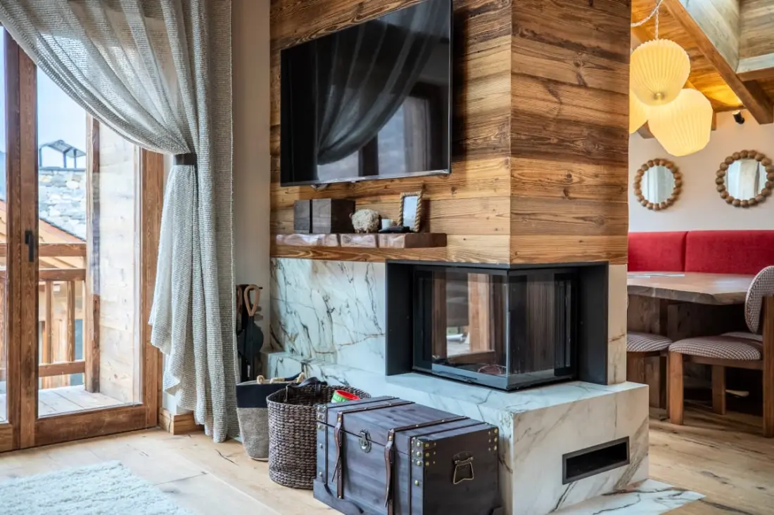 Chalet Yolo-Poscine beltéri Spa