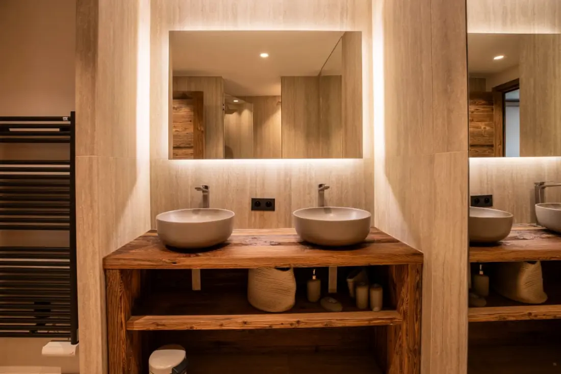 Chalet Yolo-Poscine beltéri Spa