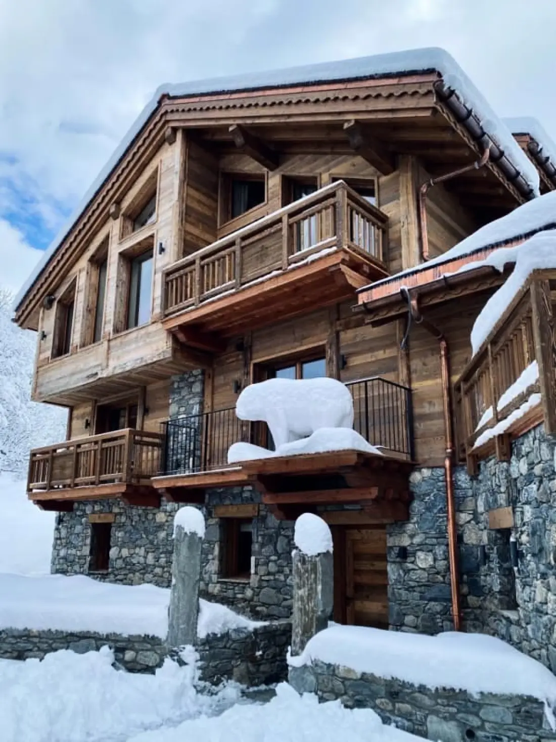 Chalet Yolo-Poscine beltéri Spa