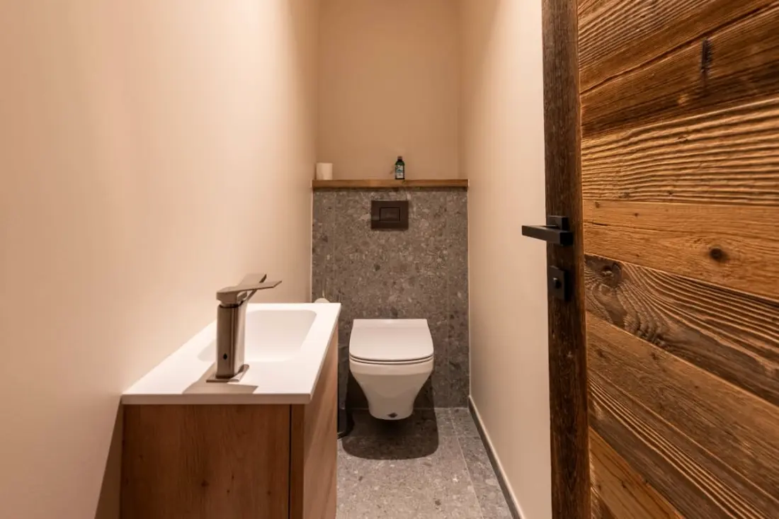 Chalet Yolo-Poscine beltéri Spa