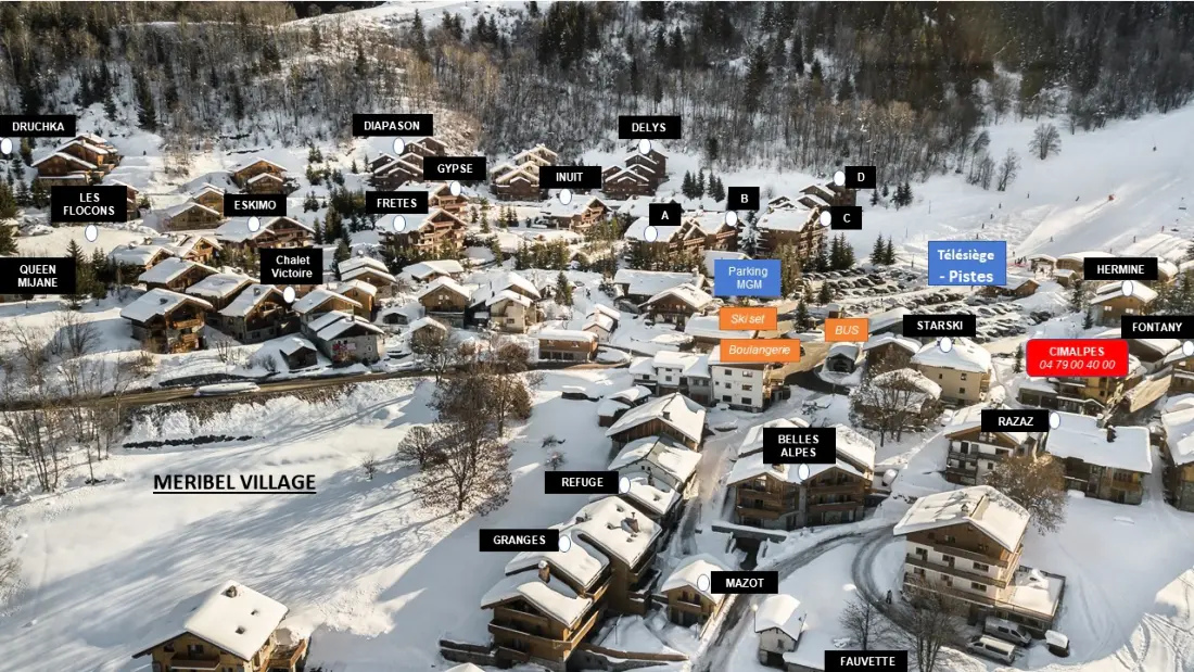 La Grange De Meribel rezidencia