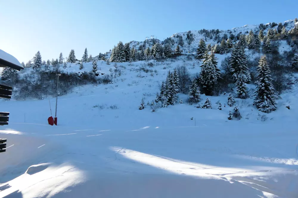 I nærheden af Residence Lac Blanc