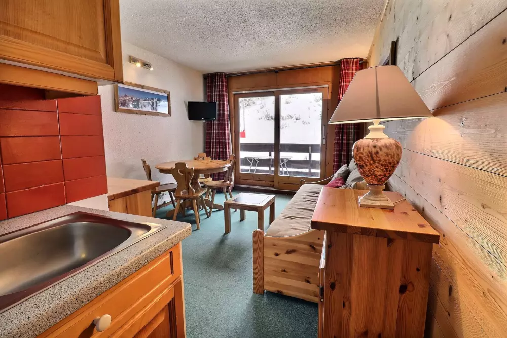 I nærheden af Residence Lac Blanc