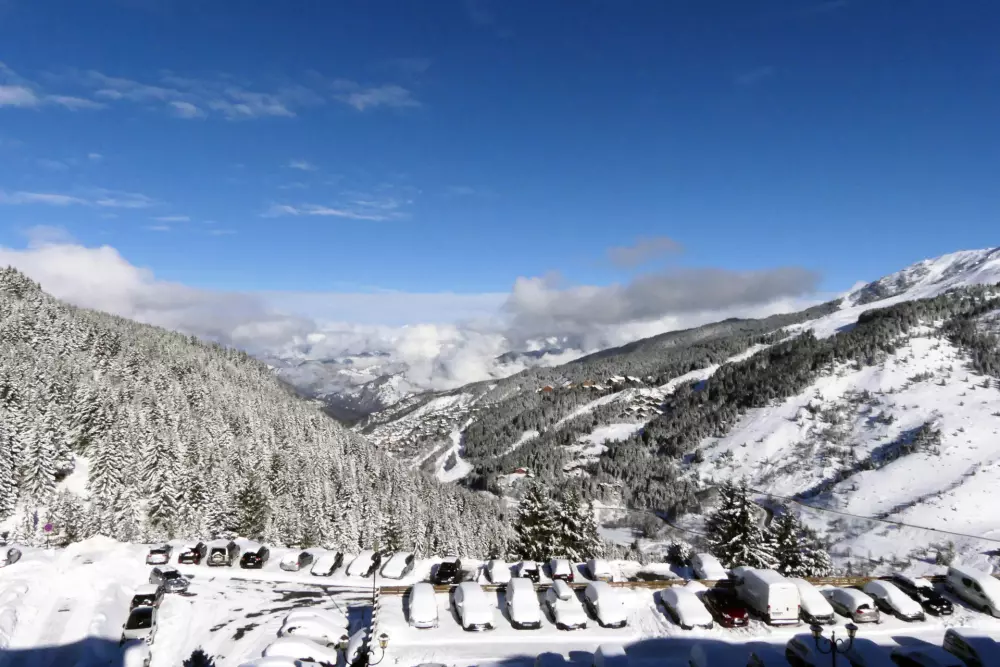 I nærheden af Residence Lac Blanc