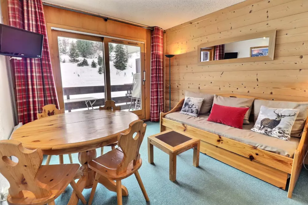 I nærheden af Residence Lac Blanc