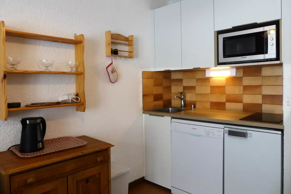 I nærheden af Residence Lac Blanc