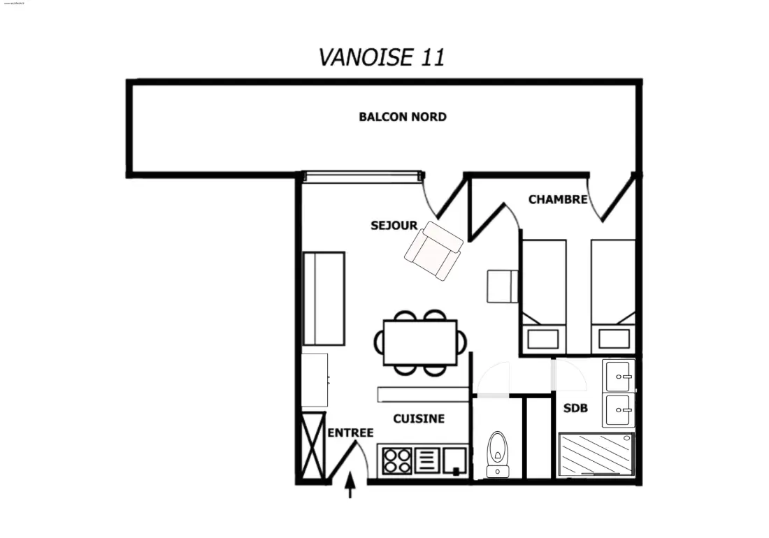 Vanoise tartózkodási hely
