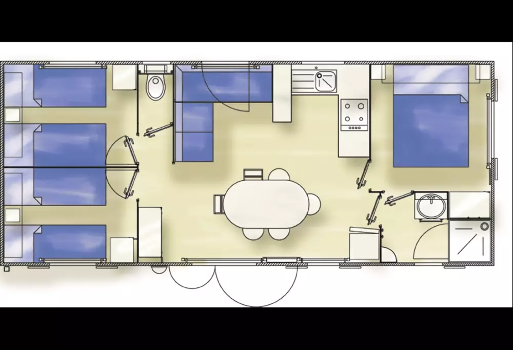 Camping Les Peupliers 5 Sterren★★★★★