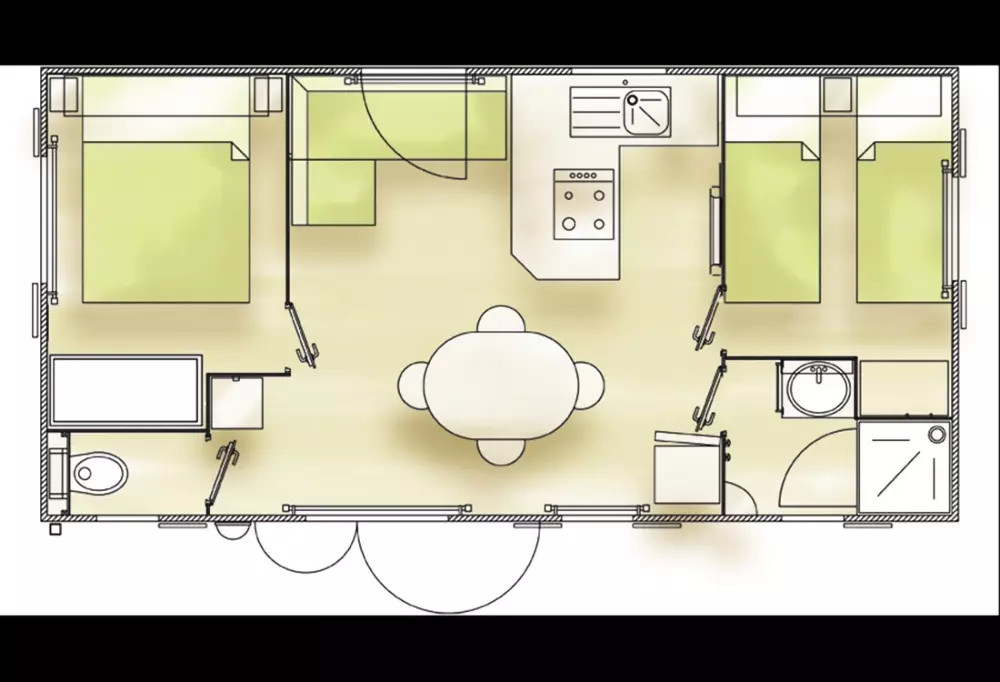 Camping Les Peupliers 5 Sterren★★★★★