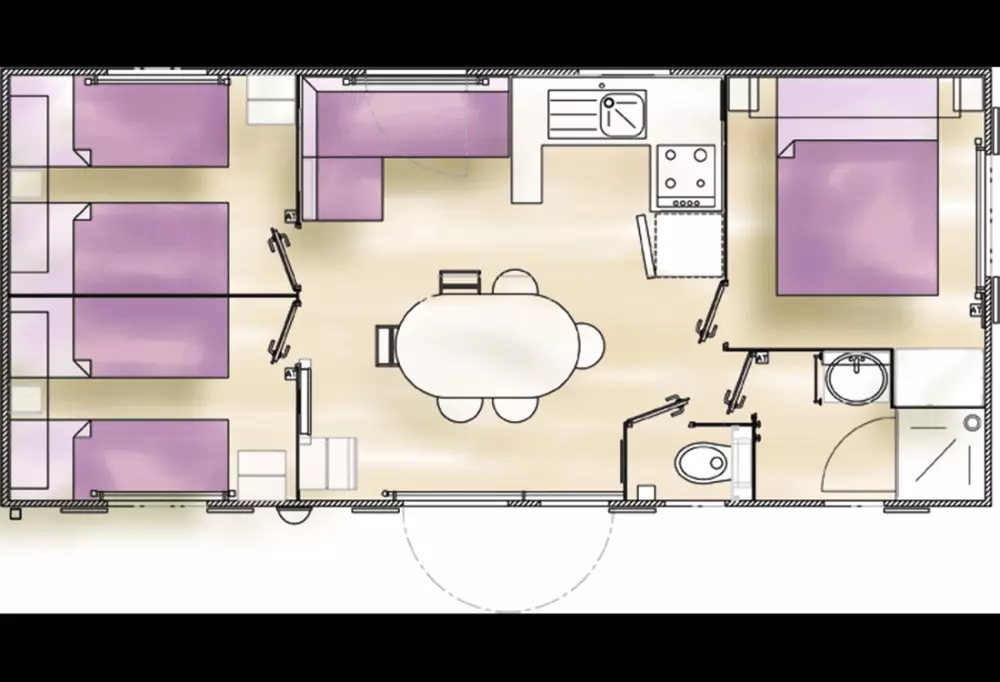 Camping Les Peupliers 5 Sterren★★★★★