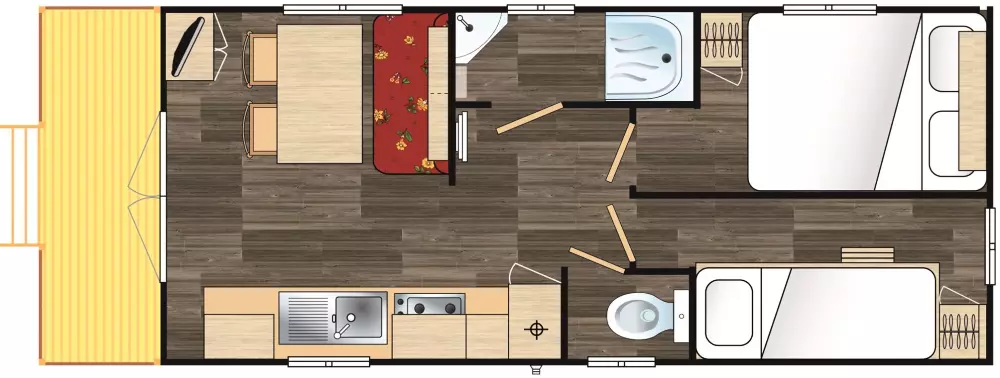 Camping Les Peupliers 5 Sterren★★★★★