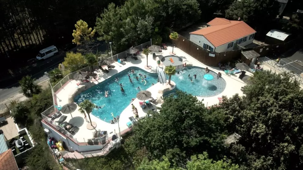 Campingpladser i Les Loges