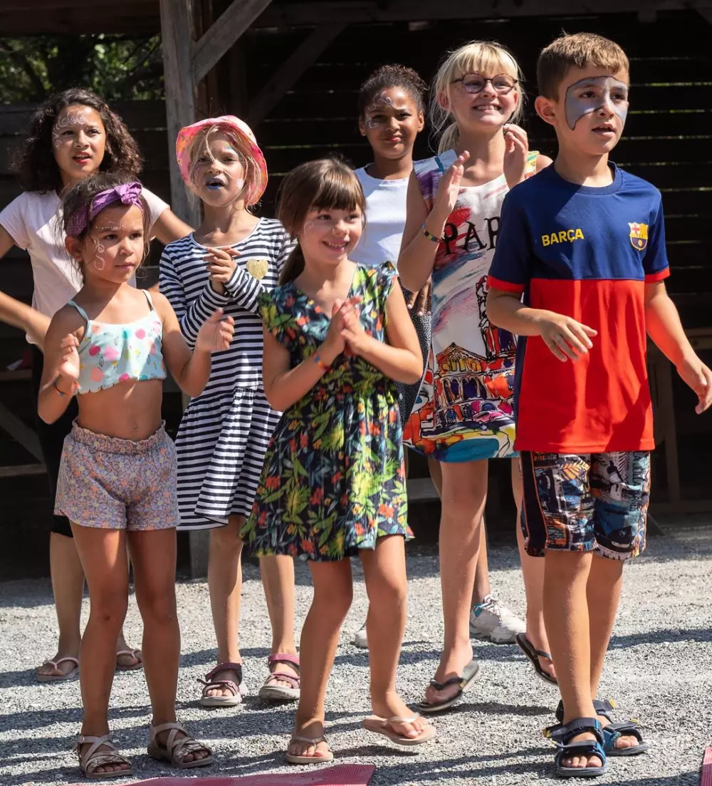 Campingpladser i Les Loges