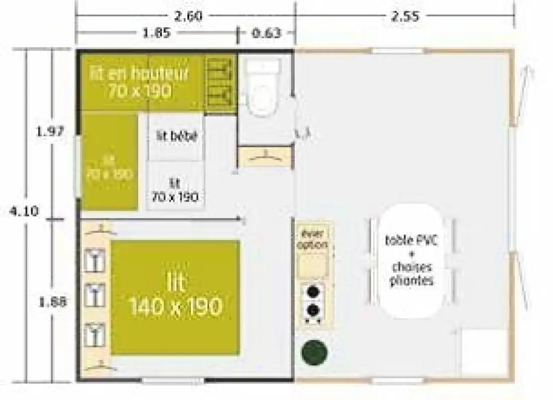 Campingplatz Le Beaupré 3 Sterne★★★