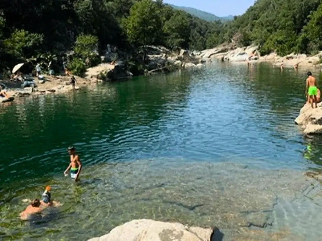 Campsite La Berge Fleurie Útvonalterv