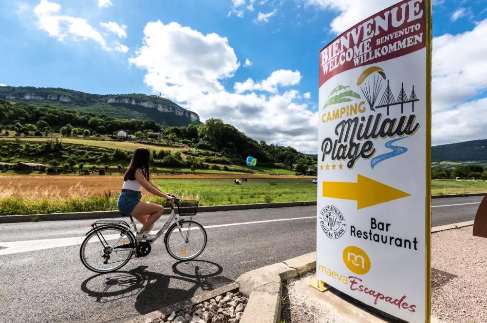 Camping maeva Escapades Millau Plage 4 Sterren★★★★
