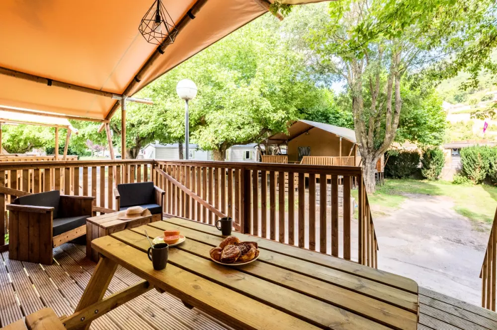 Camping maeva Escapades Millau Plage 4 Sterren★★★★