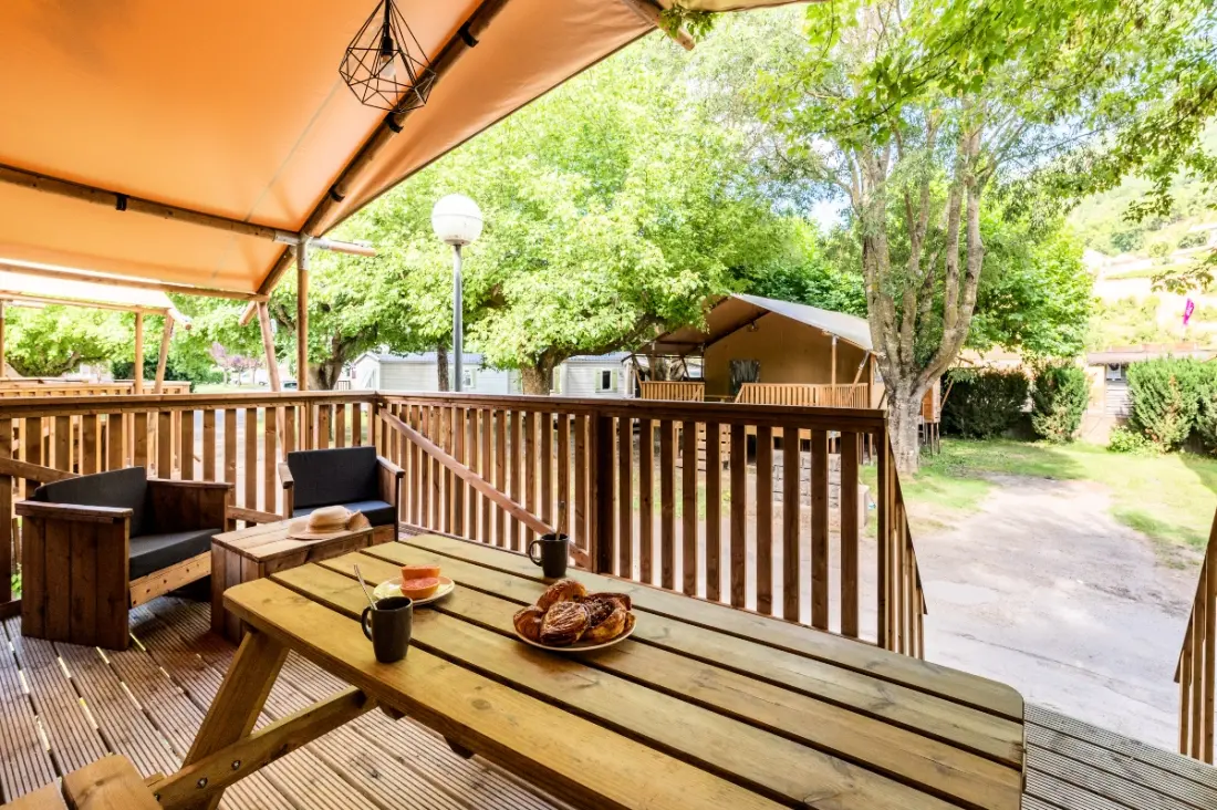 Camping maeva Escapades Millau Plage 4 Sterren★★★★