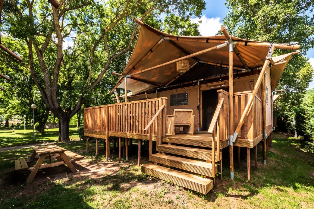Camping maeva Escapades Millau Plage 4 Sterren★★★★
