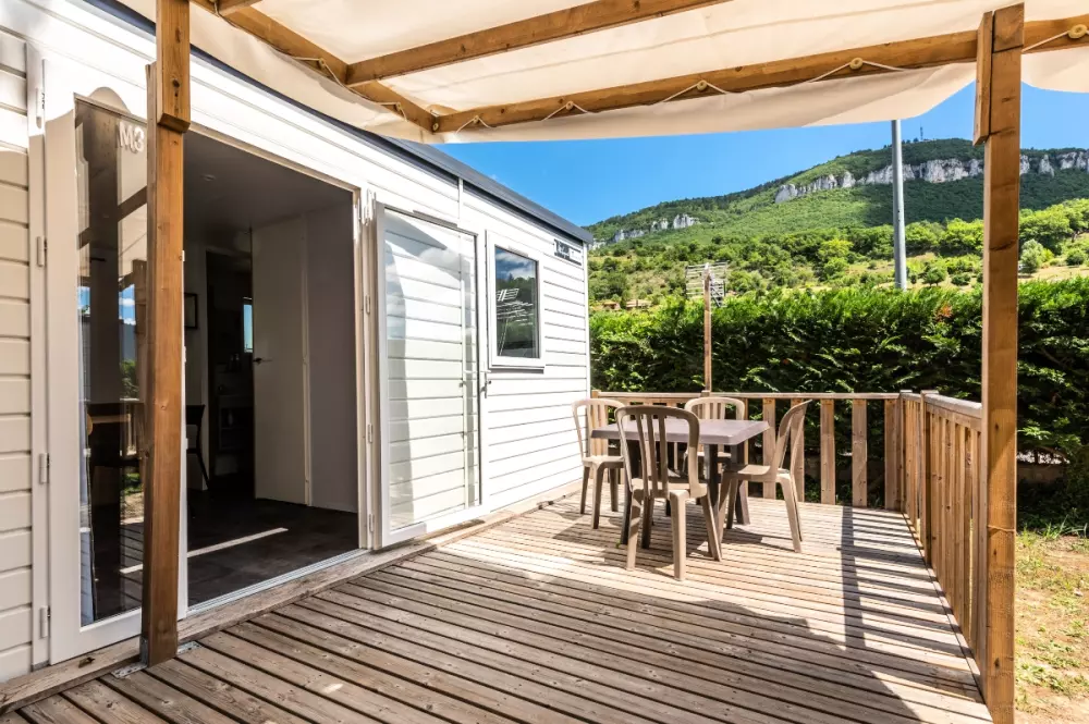 Camping maeva Escapades Millau Plage 4 Sterren★★★★