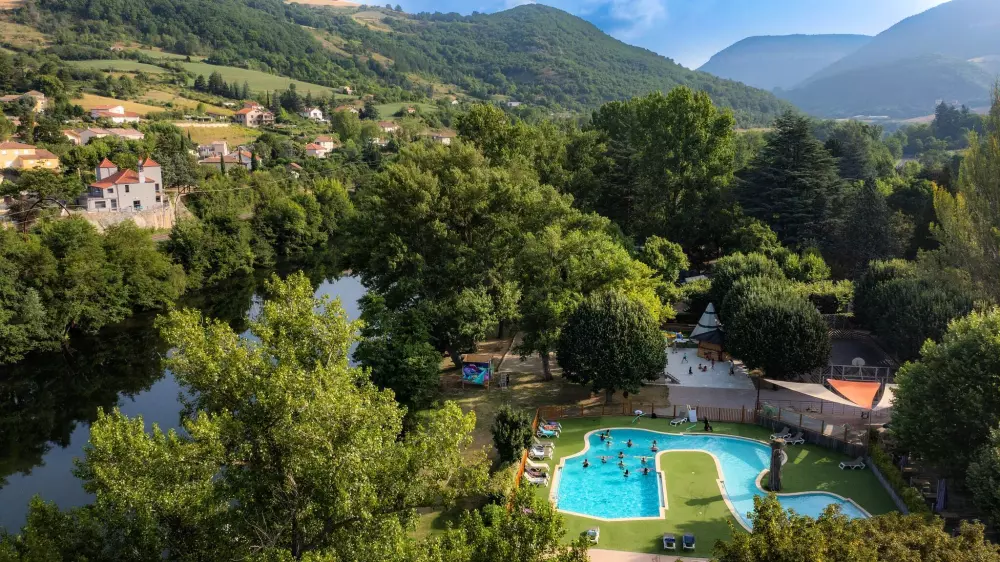 Campingplatz Millau Plage