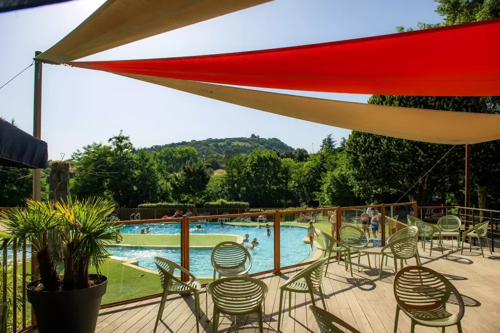 Campingplatz Millau Plage