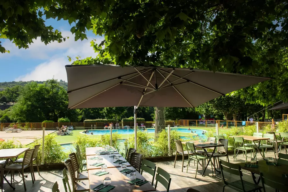 Campingplatz Millau Plage