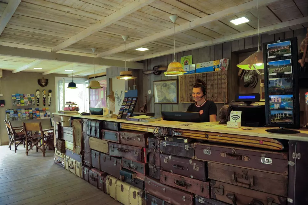 Campingplatz Millau Plage