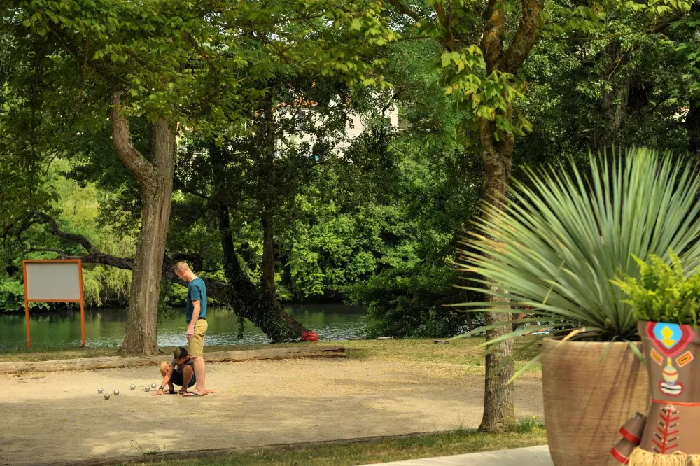 Campingplatz Millau Plage
