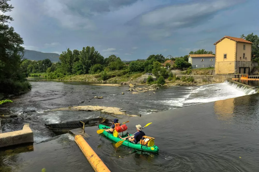 Campingplatz Millau Plage
