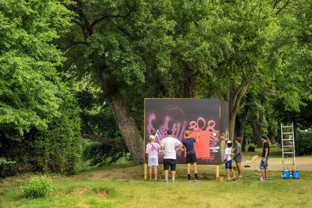 Campingplatz Millau Plage