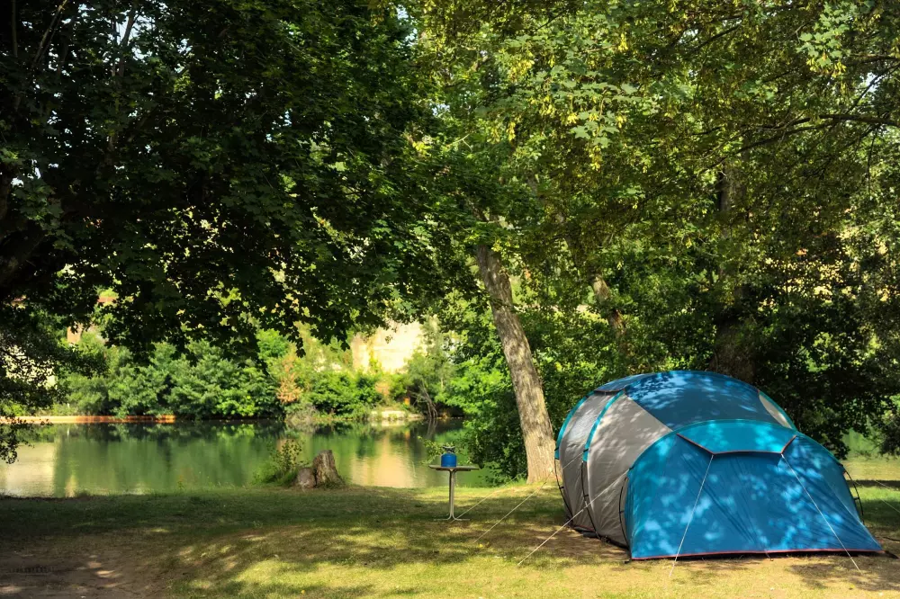 Campingplatz Millau Plage