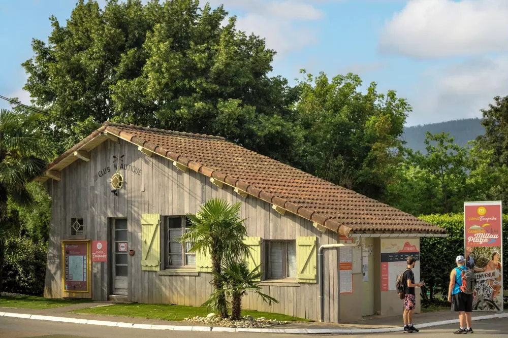 Campingplatz Millau Plage