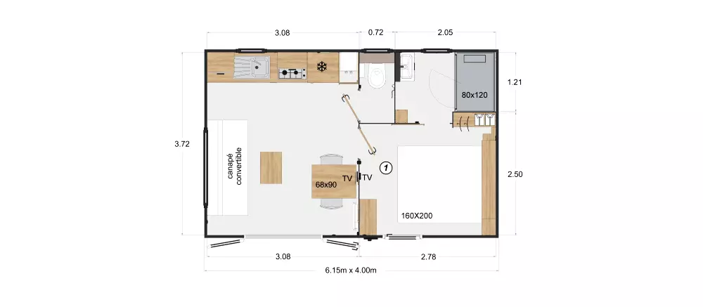 Camping Maeva Escapades La Clairière 4 Sterren★★★★