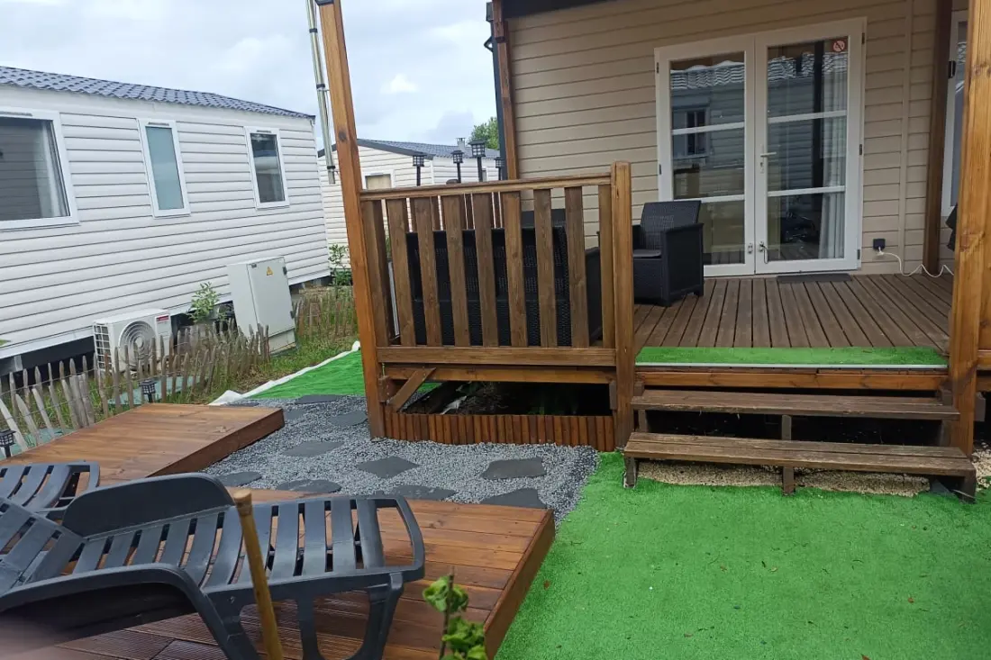 Residence Mobilhome 3 Schlafzimmer 1 Sdb Mimizan Strand