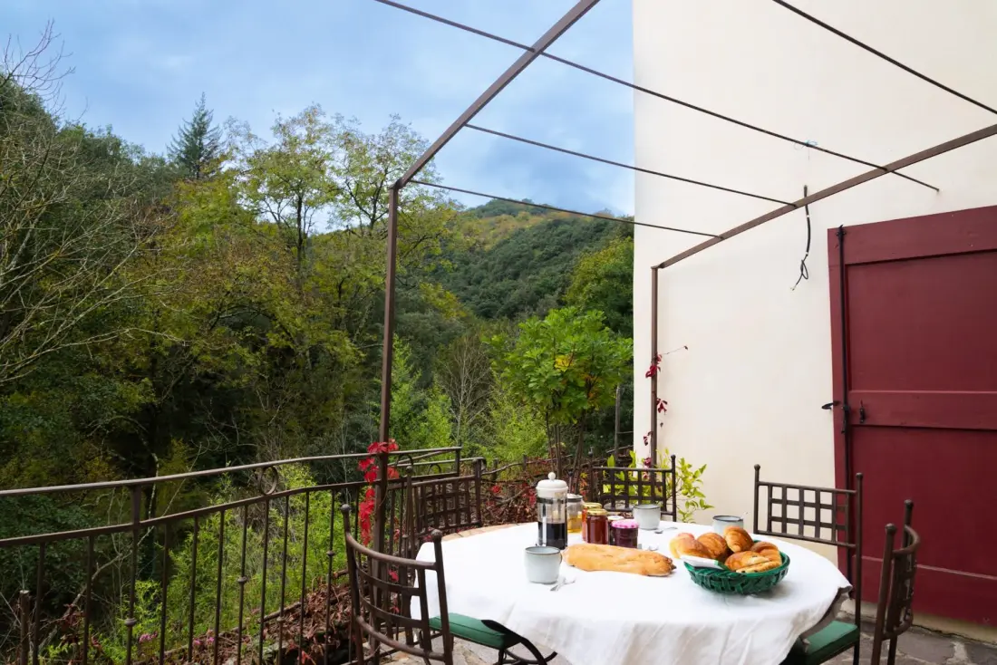 Gîte de France Ecogîte cévénola 5/6 Personen 3 Ohren