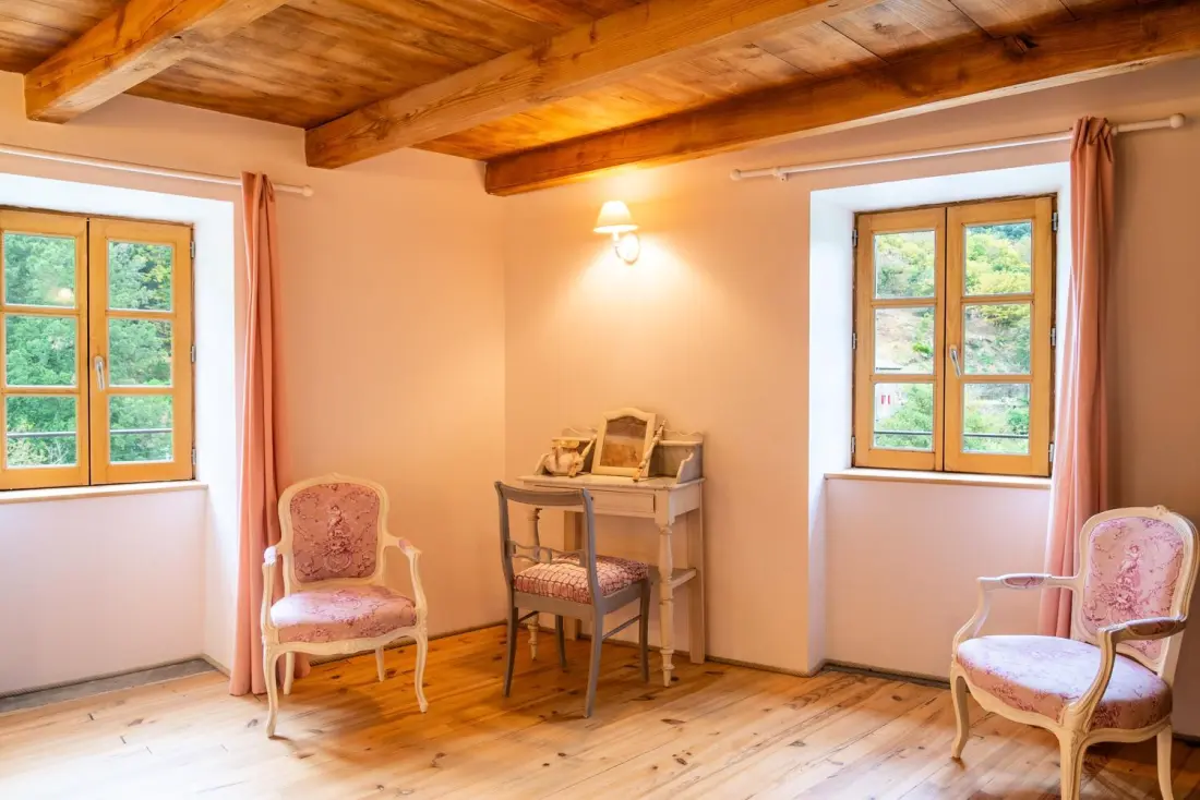 Gîte de France Ecogîte cévénola 5/6 Personen 3 Ohren