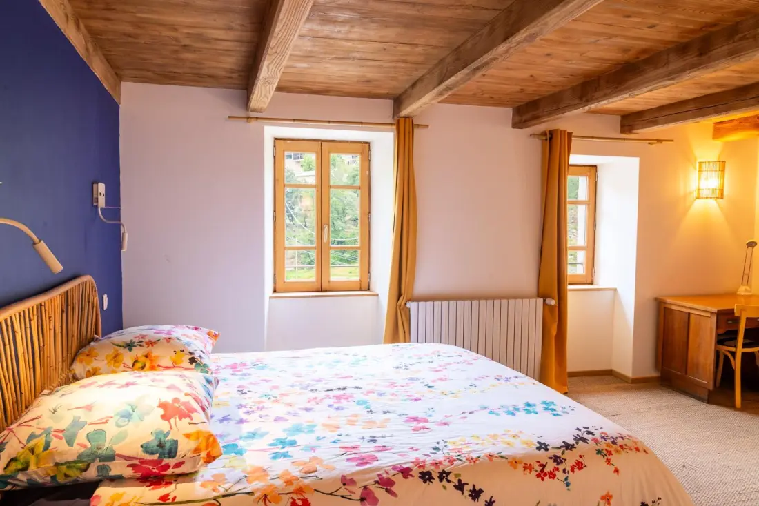 Gîte de France Ecogîte cévénola 5/6 Personen 3 Ohren