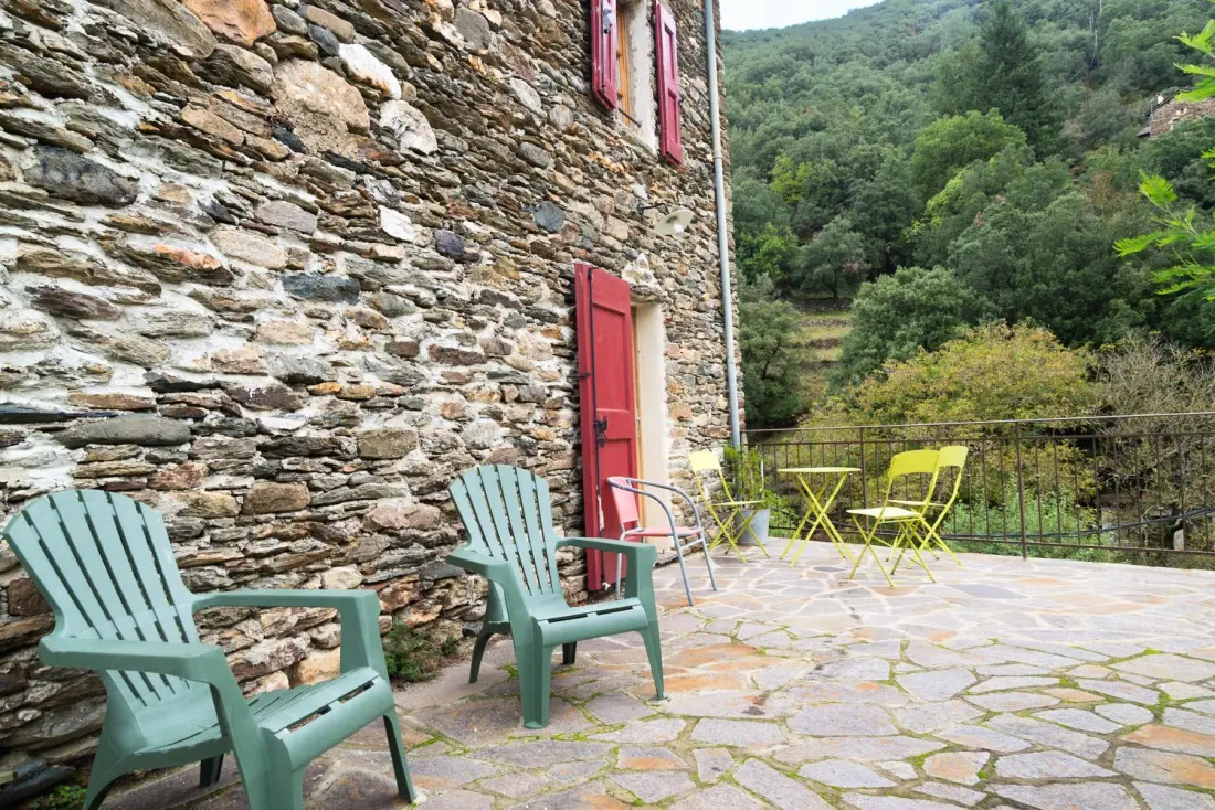Gîte de France Ecogîte cévénola 5/6 Personen 3 Ohren