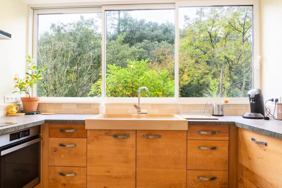Gîte de France Ecogîte cévénola 5/6 Personen 3 Ohren