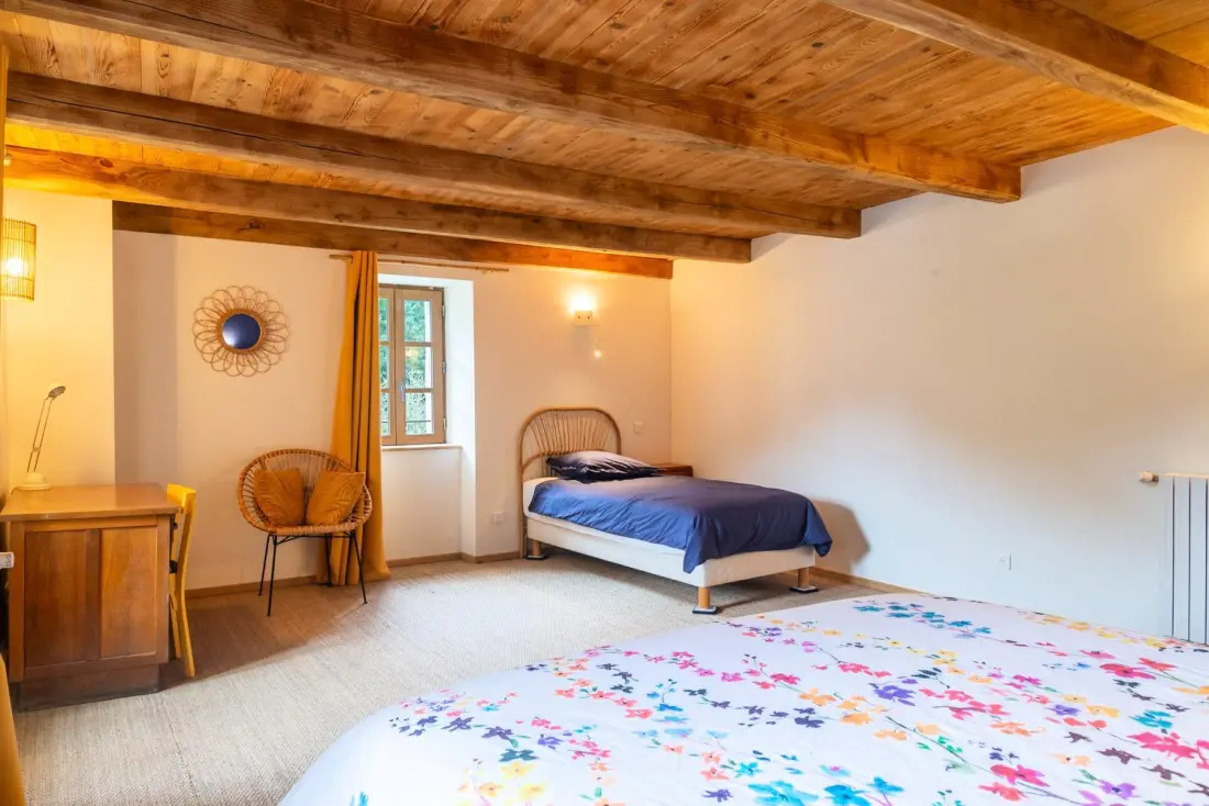 Gîte de France Ecogîte cévénola 5/6 Personen 3 Ohren