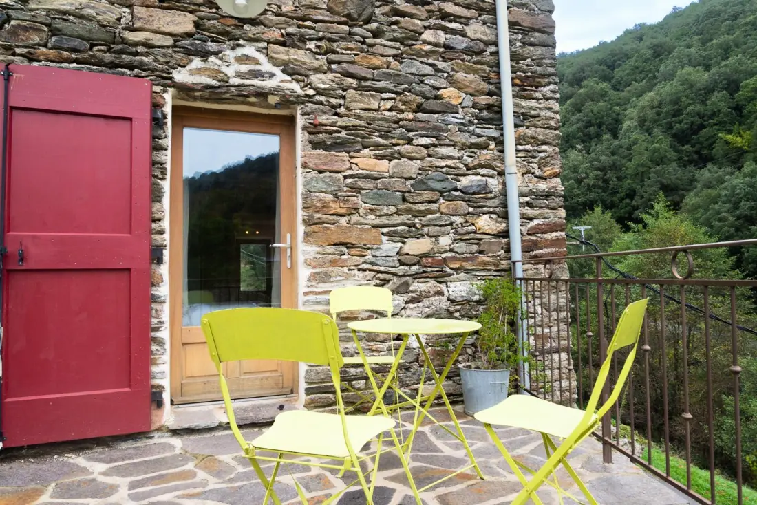 Gîte de France Ecogîte cévénola 5/6 Personen 3 Ohren