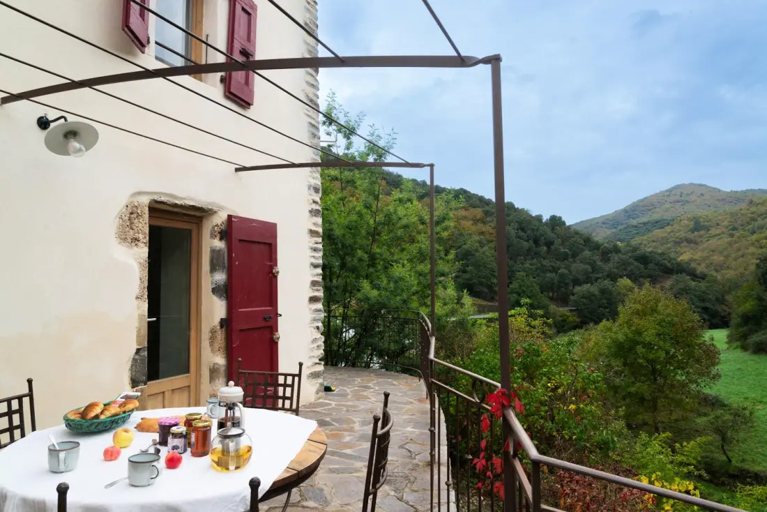 Gîte de France Ecogîte cévénola 5/6 Personen 3 Ohren
