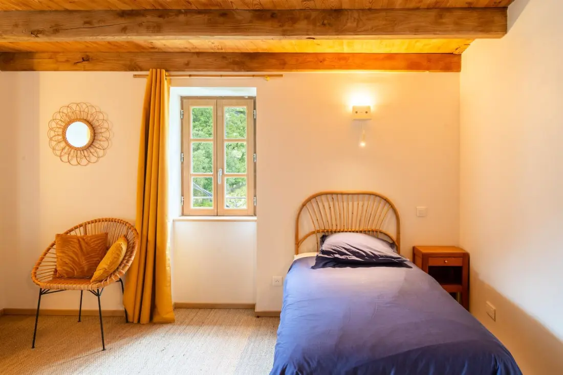 Gîte de France Ecogîte cévénola 5/6 Personen 3 Ohren