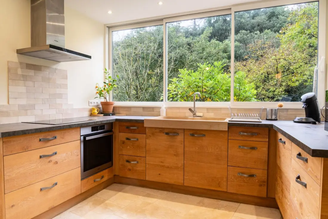 Gîte de France Ecogîte cévénola 5/6 Personen 3 Ohren