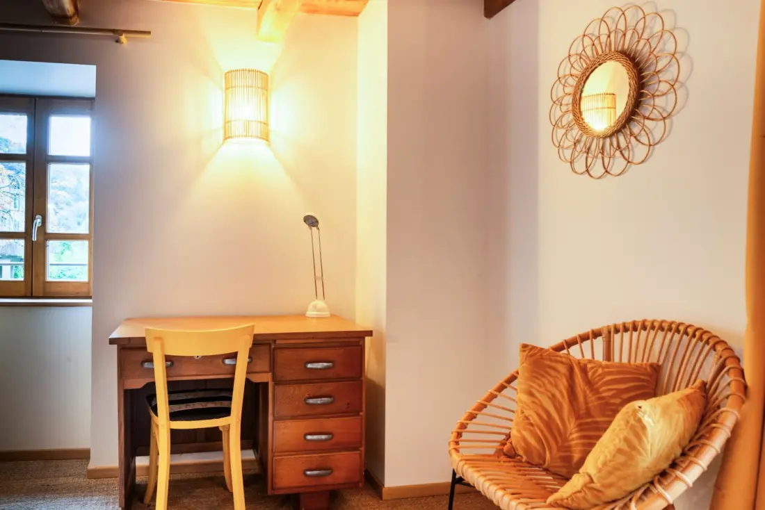Gîte de France Ecogîte cévénola 5/6 Personen 3 Ohren
