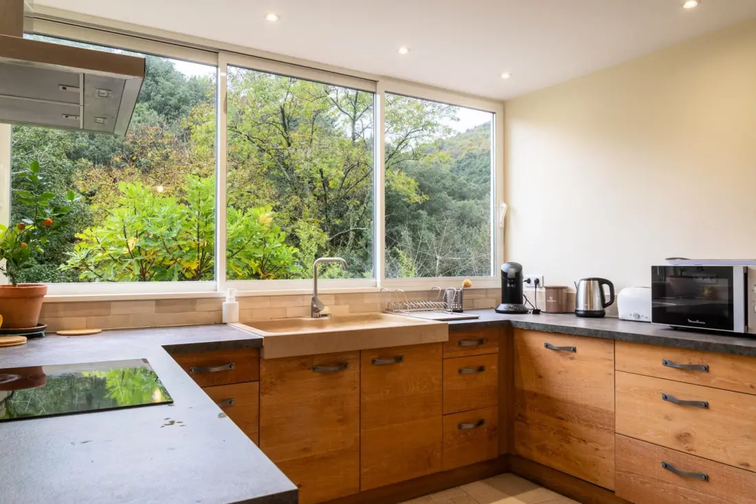 Gîte de France Ecogîte cévénola 5/6 Personen 3 Ohren