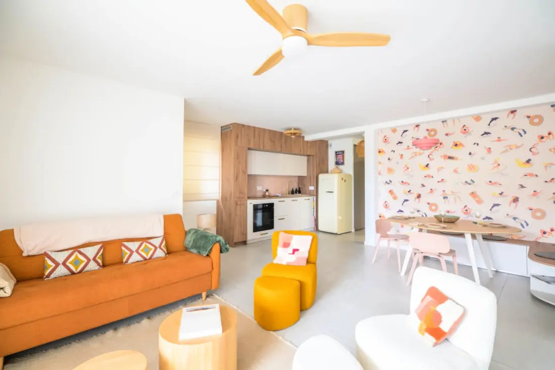 Gyönyörű apartman terasz és kert közelében