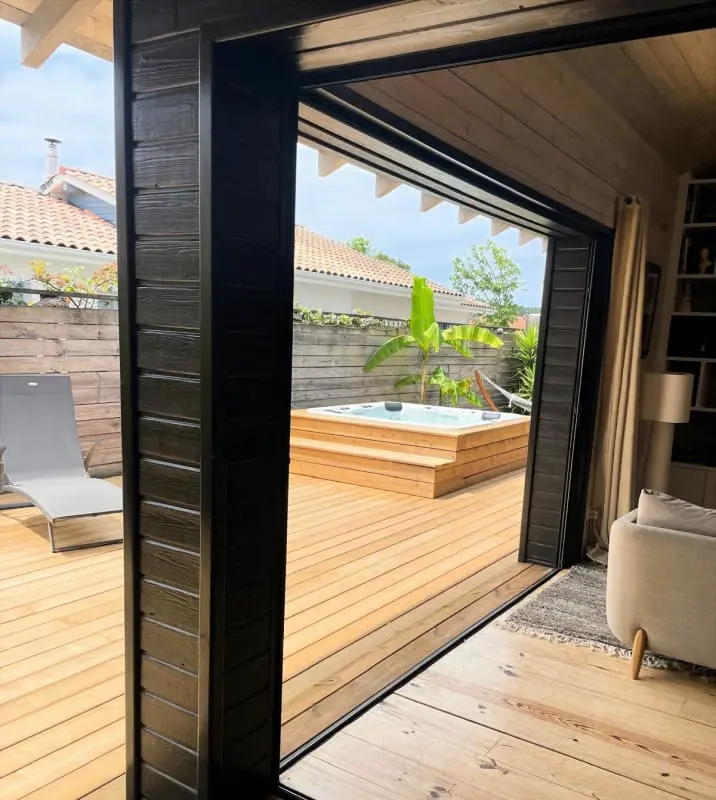 Gyönyörű ház Ossature Wood a Spa közelében