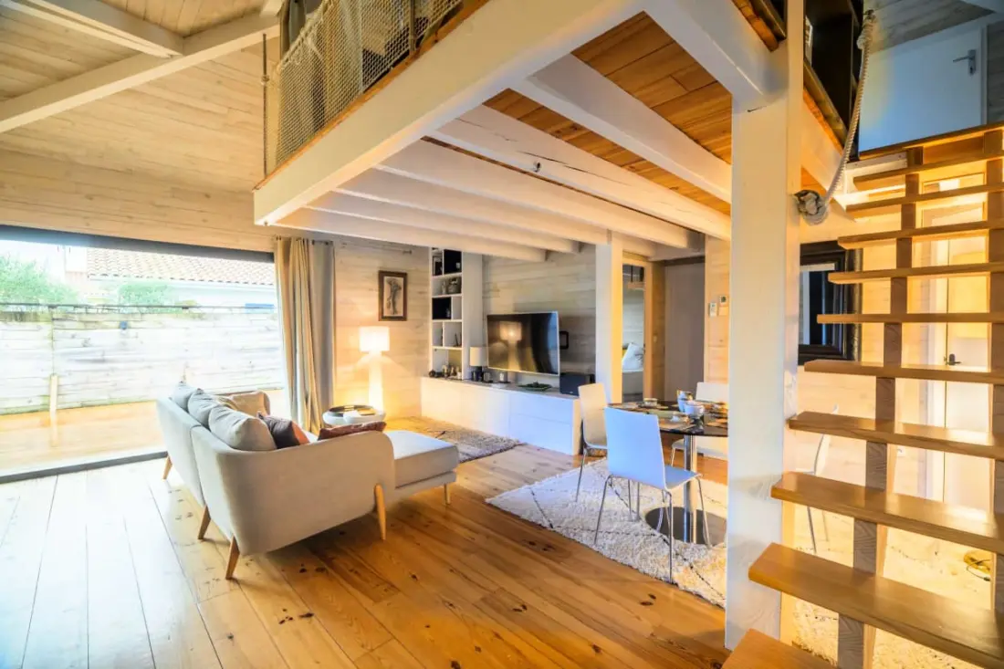 Gyönyörű ház Ossature Wood a Spa közelében